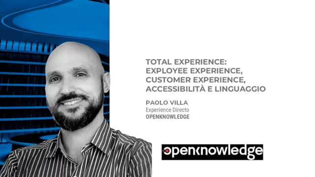 Come rendere la total experience accessibile