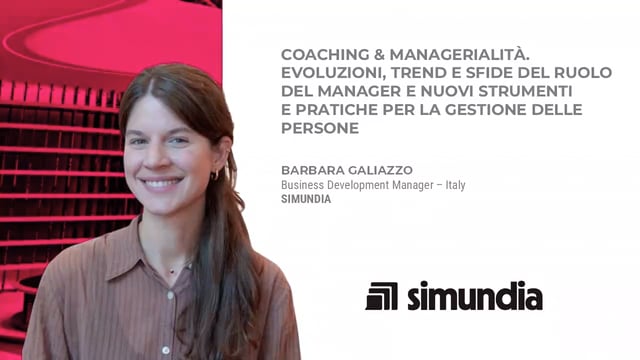Forse ho bisogno di un coach? SIMUNDIA