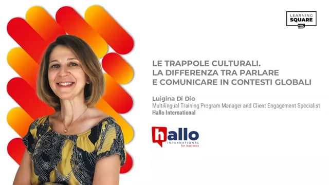 Sintonizzarsi culturalmente: dare e interpretare feedback in ...