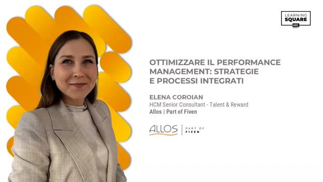Componenti chiave del performance management - ALLOS, PART O ...