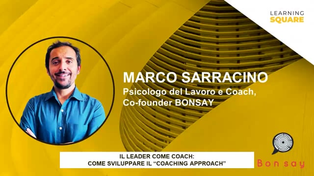 Alla base del coaching approach - il growth mindset BONSAY